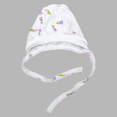 Чепчик Крокусы Чуди Кидс 400325Б-34 белый 01